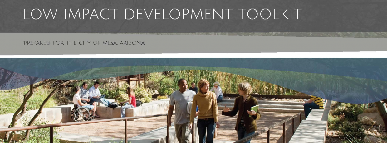 Low Impact Development Toolkit Banner. 