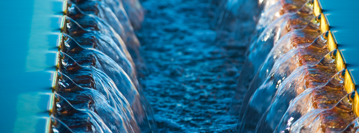 Close up of Phoenix water treatment center
