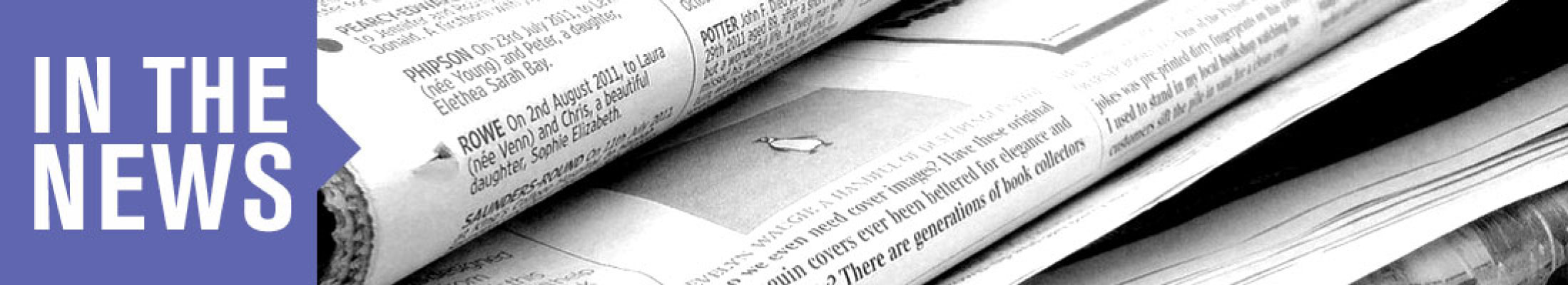 In the News Banner image. 