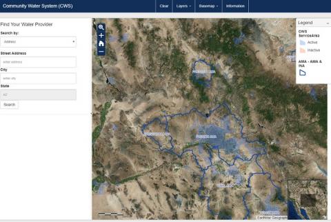 CWS Interactive Map 