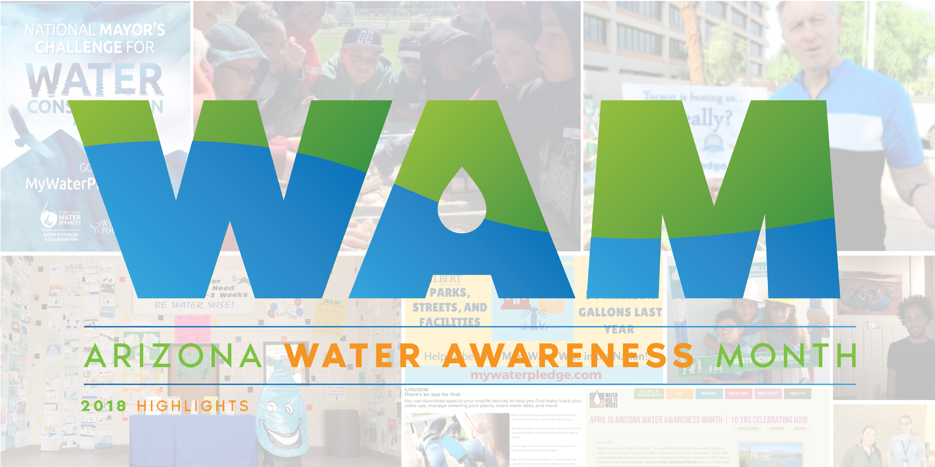 Water Awareness Month Banner