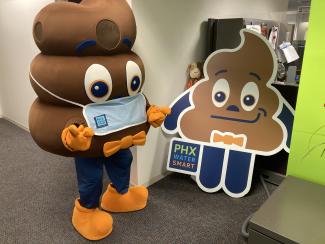 Phoenix Water's Loo Poo Mascot